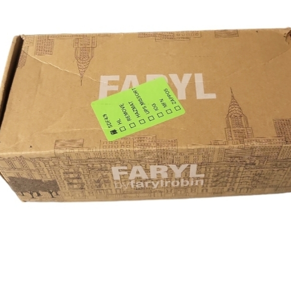 FARYL by Farylrobin Taylor Camel Nappa Leather 9 M - Picture 2 of 5